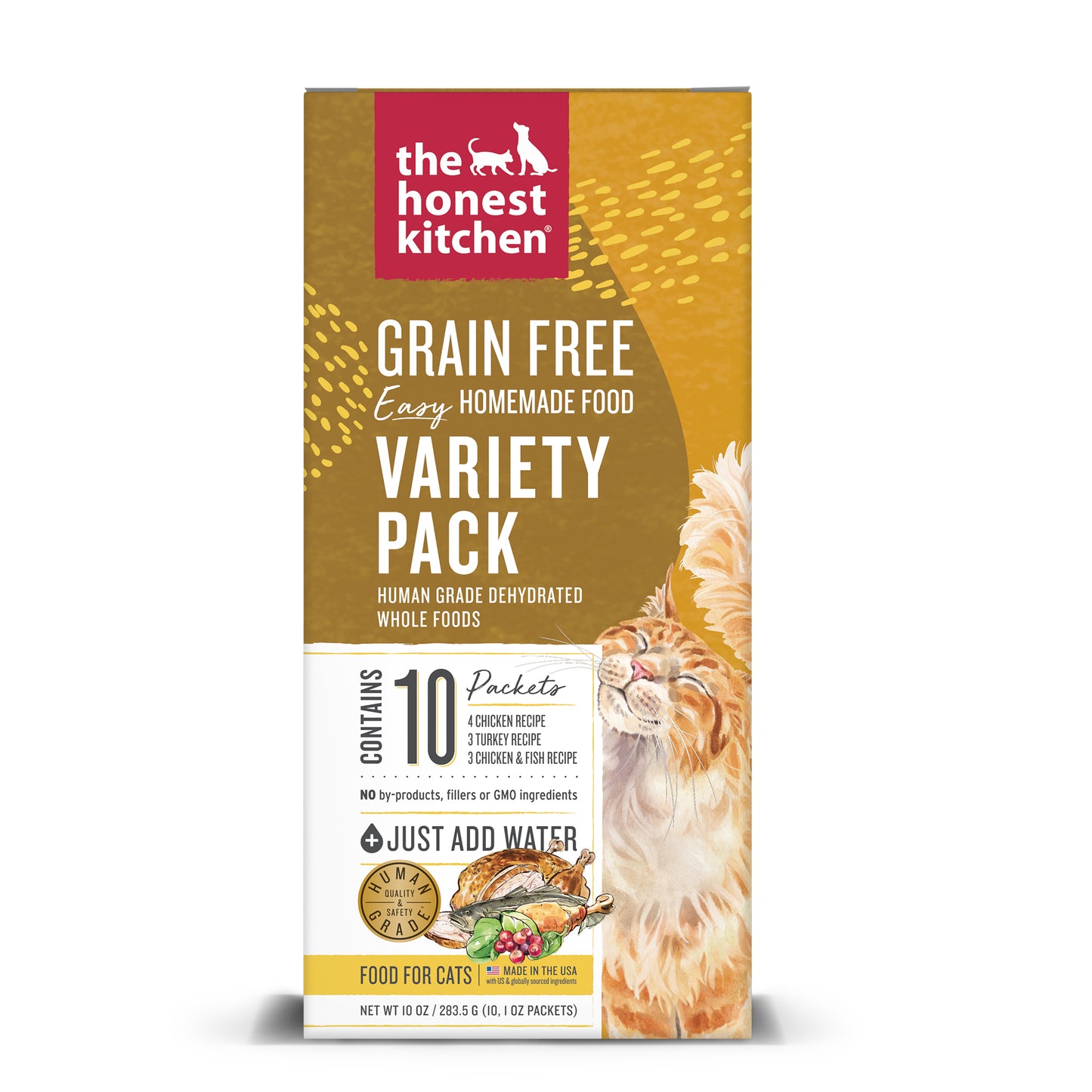 Dehydrated Grain Free Cat Food Variety Pack