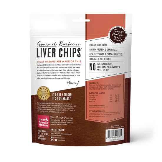 Gourmet Beef Liver & Cheddar Chips