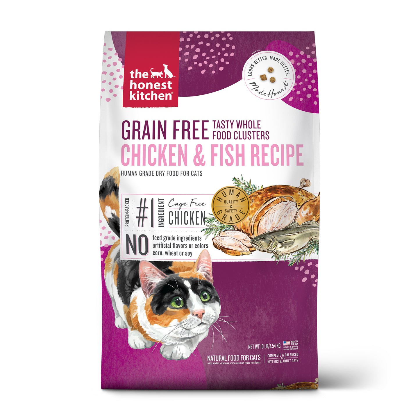 Grain Free Chicken & Whitefish Clusters