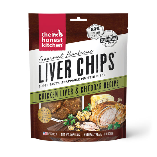 Gourmet Chicken Liver & Cheddar Chips