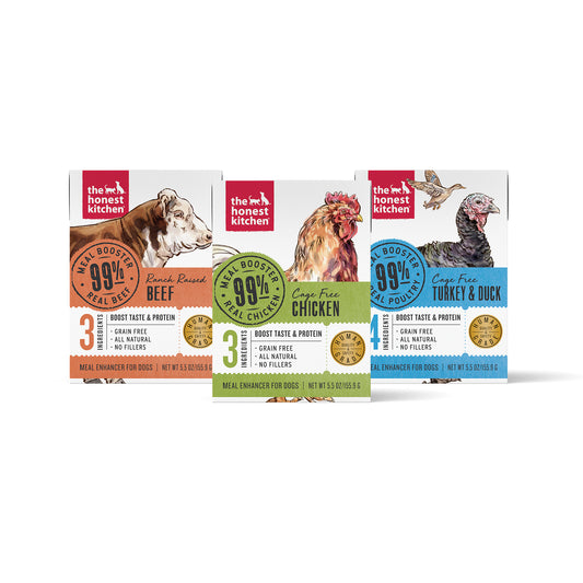 3PK 99% Meat Protein Boosters Variety Pack